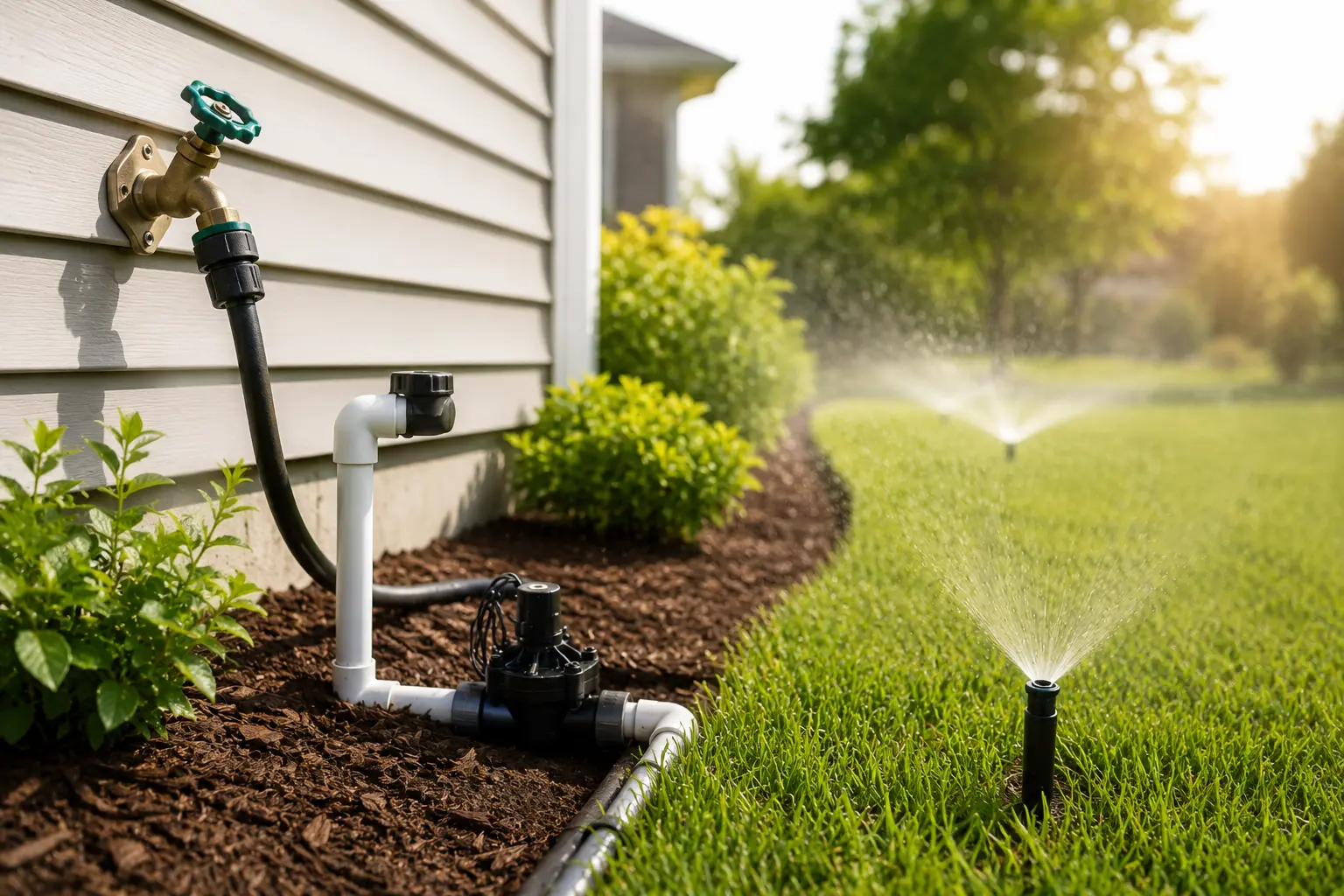 Yard Plumbing 101 Outdoor Faucets, Hose Bibs & Sprinkler Lines